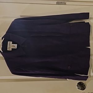 Jessica Howard Vintage Suede purple suit